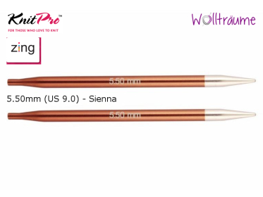 Knit Pro_Zing_kurze austauschbare Nadelspitzen_5,5mm