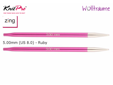 Knit Pro_Zing_kurze austauschbare Nadelspitzen_5,0mm